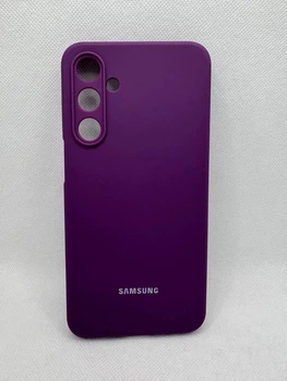 Чехол Silicone Full Cover для Samsung Galaxy A16 Фиолетовый Баклажан