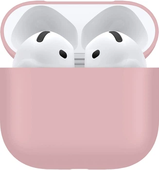 Чехол для наушников Make Apple AirPods 4 Silicone Pink (MCL-AA4PK)