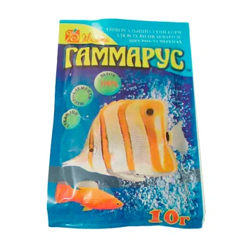 Корм для рыб "Життя" Гаммарус 10г