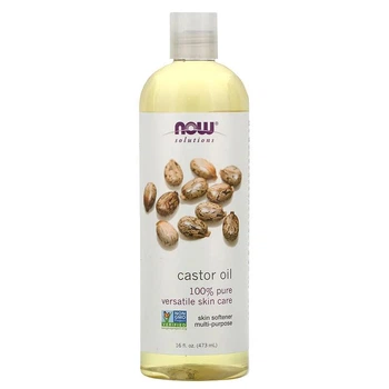 Касторовое масло Now Foods Solutions Castor Oil 473 мл