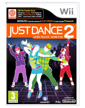 Игра Nintendo Wii Just Dance 2 Europe Английская Версия Б/У