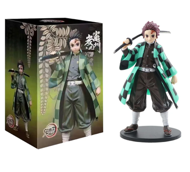 Аниме фигурка Тандзиро Камадо | Demon Slayer / Kimetsu no Yaiba | коллекционная статуэтка 15 см | PVC (GS901)