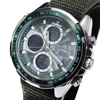 Мужские часы Naviforce Fly Army Hook Green 2 ремешка