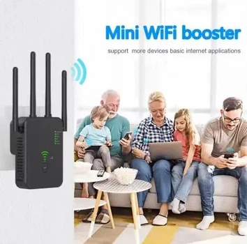 Ретранслятор Wi-Fi 5 ГГц 2,4 ГГц дводіапазонний підсилювач сигналу 1200 Мбіт/с