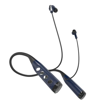 Слуховий апарат AIMED Hearing Aid Pro Series N08 з підключенням Bluetooth та кріпленням на шию Чорний