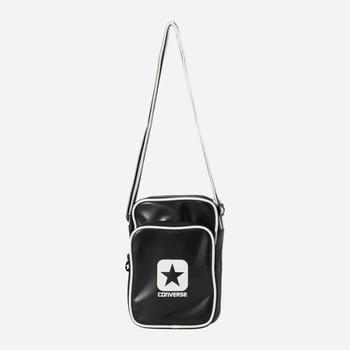 Спортивная сумка планшет через плечо Converse MA5690-023 Черная с белым (0198466165965)