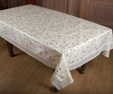 Скатерть "DAMASK" на флизелиновой основе MEIWA 135х178 см (362/4н)
