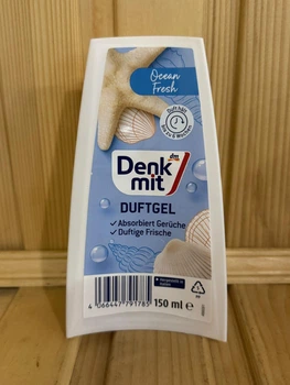 Denkmit Lufterfrischer Duft-Gel Ocean Fresh Гелевий освіжувач повітря p ароматом морського бризу 150 г