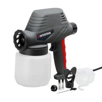 Краскопульт електричний 110 Вт., форсунка 0.8 мм, бачок 0.8л., 300 мл/хв INTERTOOL DT-5012