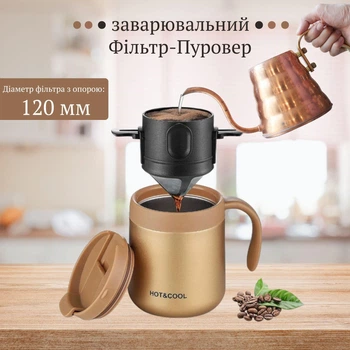 Пуровер сито для заваривания кофе и чая 250 мл