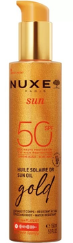Олія для засмаги Nuxe Sun Gold SPF 50 з частинками сонячного блиску 150 мл (3264680042003)
