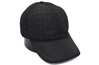Утеплённая кепка Fashion 56-58 см чёрная с флисовой подкладкой (F 0919-366)