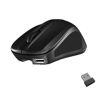 Мышь Meetion Minigo 2.4G Wireless Mini Mouse, 1200DPI, black
