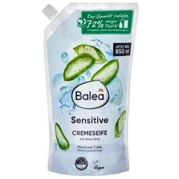 Рідке крем-мило Balea Sensitive для чутливої шкіри, запасний блок 850 мл