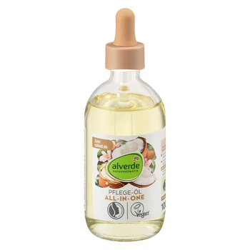 Масло Alverde Naturkosmetik для очистки и ухода за чувствительной кожей лица 100 мл