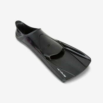 Ласти Silifins 500 короткі для плавання чорні EU37/38 UA37/37,5 NABAIJI