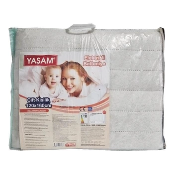 Электропростынь Yasam 120х160 см белая