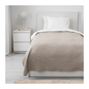 Покривало IKEA VÅRELD 150x250 см бежеве 303.840.25
