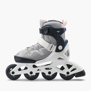 Роликові ковзани FIT3 дитячі сірі - EU37/38