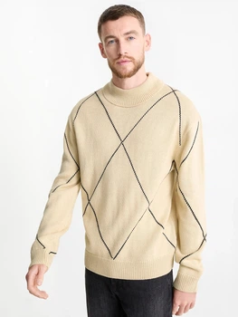 Джемпер мужской C&A 2227660c37 XL Бежевый (1000000055724)