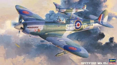 Збірна модель 1/48 літак Spitfire Mk. IXc Hasegawa JT79 09079