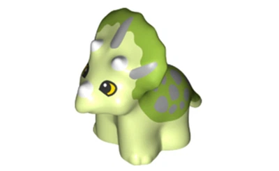 Конструктор LEGO Baby Triceratops 1 деталей (37063pb02-used)