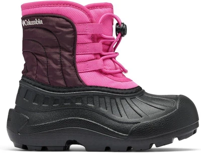 Детские зимние ботинки для девочки Columbia Youth Powderbug Snowlite Lace 37 Розовый (2103521)