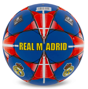 Мяч футбольный №5 PU Гриппи сшит вручную SOCCERMAX PARIS SAINT-GERMAIN FB-0047-823 темно-синий-красный