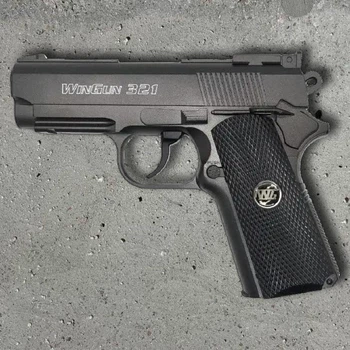 Пневматичний пістолет WinGun 321 (Colt Defender, метал)