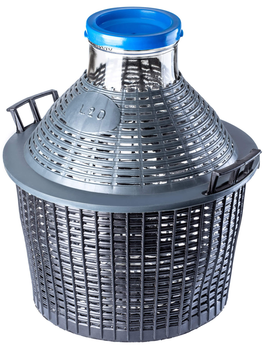 Gąsior do wina Kadax Fonte z szerokim otworem 25 l (5903699404874)