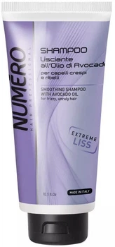 Разглаживающий шампунь Brelil Numero Smoothing Shampoo с маслом авокадо 300 мл (8011935075140)