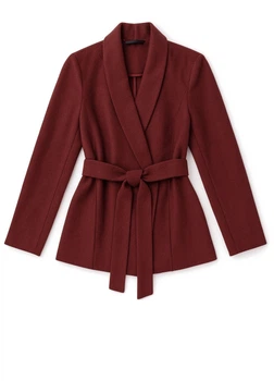 Кардиган женский New Look акриловый бордовый, размер M (STK000639-09)