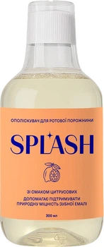 Ополаскиватель для полости рта Splash со вкусом цитрусовых 300 мл (4820266832254)