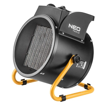 Тепловая пушка электрическая Neo Tools 90-064 5 кВт для обогрева 80 м² Черный