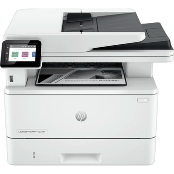 Багатофункціональний пристрій лазерний HP LaserJet Pro 4103fdw 40 стор/хв 1200x1200 dpi Wi-Fi White (2Z629A)