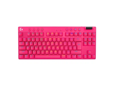 Клавіатура Logitech G PRO X TKL Lightspeed Magenta Tactile (920-012159)