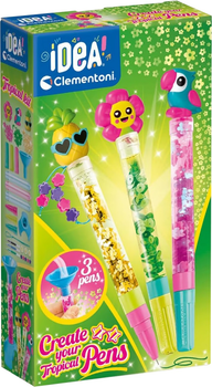 Zestaw kreatywny Clementoni Pen Creator Studio Tropical Idea (8005125187904)