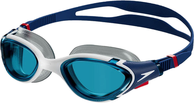 Okulary pływackie Speedo Biofuse 2.0 Niebiesko-białe Unisex OSFM (8-00233214502) (5059937275550)