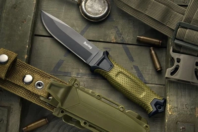 Ніж нескладний Тактичний Спецназа Daring Надміцний клинок з кріпленням під Моллі