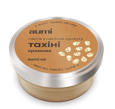 Паста из семян кунжута (тахини) 50 г ТМ Aumi