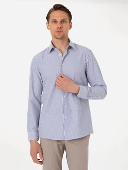 Сорочка чоловіча Pierre Cardin G021SZ004-000-2213805 M Синя (8683858543206)