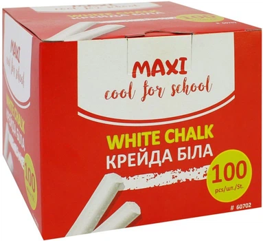 Набор мела Cool For School 100 шт Белый (MX60702)