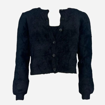 Комплект кардиган з топом жіночий Sinsay 8945E-99X L Чорний (5904116184850)