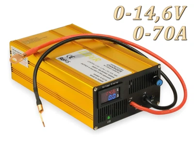 Зарядное устройство LiFeR для аккумуляторов LiFePO4 0-15V 70A. Зарядка для аккумулятора 0-15 вольт
