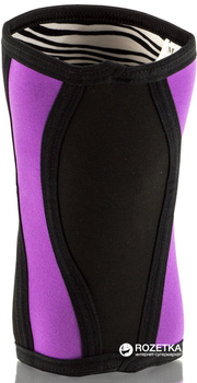 Наколенник спортивный эластичный ProSource Knee Sleeve Purple Medium Фиолетово-черный 1 шт (ps-2193-ks-purple-m)