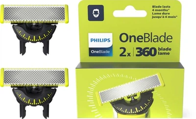 Змінне плаваюче лезо для електробритв Philips OneBlade 360 QP420/60 ( 2 шт )