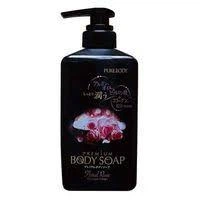 Mitsuei, "Pure Body Premium" Зволожуючий гель для душу з аргановим маслом, гіалуроновою кислотою та колагеном