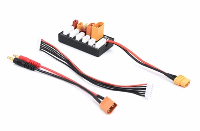 Плата параллельной зарядки LiPo 2–6S XT30 XT60 XT90 JST T-plug Imax B6 B6AC ISDT Q6