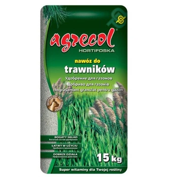 Комплексное удобрение Агрекол Хортифоска (Hortifoska) для газона 15.5.10, 15кг, 635