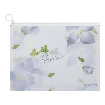 Папка-конверт на zip-блискавці ARABESKI, А4, бузковий, ціна за 2 шт. Buromax (BM.3948-26)